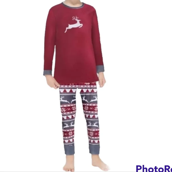 Kids Christmas Pajamas - Picture 1 of 4